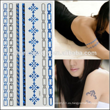 OEM Tatuajes de cuerpo de moda al por mayor tatuaje impermeable temporal diseño simple para las niñas encantadoras V4637